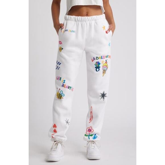 Mayfair x @iscreamcolour Somebody Loves You Sweatpants - Picture 1 of 4